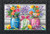 Briarwood Lane Spring Floral Jars Rustic Doormat with colorful flowers in blue, pink, and clear jars.