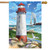 Coastal Lighthouse Nautical House Flag
