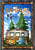 Briarwood Lane small printed summer garden flag with colorful campers scene for porch or backyard display.