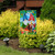 Briarwood Lane small printed garden flag with colorful gnomes for springtime and summer seasonal display.