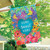 Floral Home Sweet Home Spring House Flag