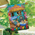 Briarwood Lane Summer Nuthouse Humor House Flag, colorful decorative yard display for spring and summer.