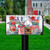 Briarwood Lane Love Filled Mason Jars Valentine's Day mailbox cover with pink hearts and flowers.