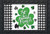 Checkered St. Pat's Shamrocks Doormat