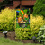 Briarwood Lane Irish Gnomes St. Patrick's Day garden flag with gold accents and shamrock design.