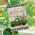 Briarwood Lane St. Pat's Pickup Holiday House Flag with green truck and shamrocks design.