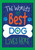 Briarwood Lane colorful dog garden flag with playful design and pawprint, perfect for spring porch decor.