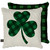 Welcome Shamrock St. Patrick's Day Decorative Pillow