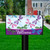 Briarwood Lane Welcome Dragonflies Spring Mailbox Cover, colorful, decorative, cheery, printed design with dragonflies and welcome.