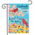 Briarwood Lane small printed garden flag with cardinals and spring flowers for porch or yard display.