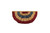 Briarwood Lane large patriotic bunting flags with applique stars on red, white and blue bunting banners.