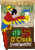 Briarwood Lane small printed garden flag with colorful parrot and "It's 5 O'Clock" cheerful summer design.