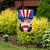 Patriotic Gnome Fourth of July Applique Garden Flag