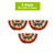 Briarwood Lane large bunting flags with applique, patriotic flags, 36" x 18" bunting banners set.