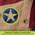 Briarwood Lane Burlap Patriotic Bunting 36" x 18" with applique star and brass grommet detail.