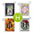 Seasons Monogram Letter H Garden Flag (Set of 4)