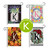 Seasons Monogram Letter K Garden Flag (Set of 4)