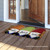 Briarwood Lane Home Sweet Home gnome spring natural fiber coir doormat with colorful sunflowers and humor.
