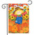 Happy Fall Scarecrow Garden Flag
