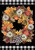 Fall Pumpkin Wreath Floral Garden Flag