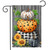 Patterned Pumpkin Stack Fall Garden Flag