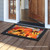 Autumn Pumpkin Trio Floral Doormat