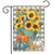 Sunflower Watering Can Fall Garden Flag