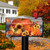 Autumn Pumpkin Trio Large Oversized Mailbox Cover