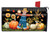 Briarwood Lane Friendly Scarecrow Autumn Large mailbox cover with colorful fall scene and decorative pumpkins.