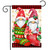 Stocking Gnomes Christmas Garden Flag