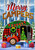 Briarwood Lane Merry Campers Christmas House Flag with colorful, festive, cheery holiday design on fabric.