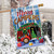 Briarwood Lane Merry Campers Christmas House Flag, colorful holiday decor for porch or backyard display.