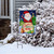 Santa Stop Here Christmas Double-Sided Garden Flag