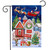 North Pole Magic Christmas Garden Flag