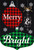 Checkered Ornaments Christmas Burlap Garden Flag