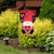 Love Gnome Burlap Sculpted Garden Flag