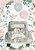 Briarwood Lane Just Married burlap house flag with pink flowers and Mr. and Mrs. balloons.