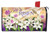 Briarwood Lane He Is Risen Lilies Easter Mailbox Cover with purple sash and lilies design.