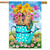 Bunny And Watering Can Spring House Flag