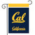 Briarwood Lane University Of California NCAA garden flag, official licensed Cal sports team banner display.