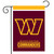 Briarwood Lane Washington Commanders NFL Licensed small printed garden flag for porch and yard display.