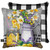 Briarwood Lane Lemonade Summer Decorative Pillow with colorful floral and fruit design for indoor outdoor decor.