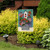 Briarwood Lane All American Birdhouse Floral Garden Flag with patriotic flowers and stars and stripes design.