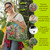 Briarwood Lane spring canvas tote bag with cardinals, bluebirds, goldfinches, roses, and colorful floral design.