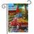 Country Lane Spring Garden Flag