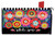 Briarwood Lane Bright Blooms Spring Mailbox Cover with colorful floral design and welcome message.