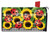 Briarwood Lane Ladybugs And Sunflower large mailbox cover with colorful, printed floral summer design.