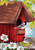 Birdhouse Friends Spring Garden Flag