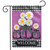Briarwood Lane small printed garden flag with colorful daisies and welcome sign for spring porch display.