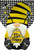 Briarwood Lane Bee Happy Gnome garden flag, small, colorful, printed design for spring summer porch display.